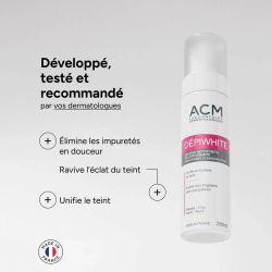 رغوة ديبي وايت تفتيح وتنظيف البشرة من ايه سي ام 200 مل ACM Depiwhite Brightening Cleansing Foam